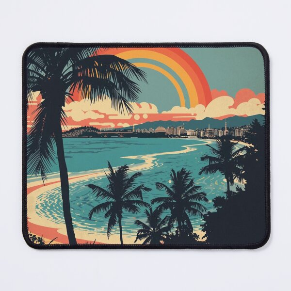 Item preview, Manly Beach Sydney – Rainbow designed and sold by PamLeeDesign.
