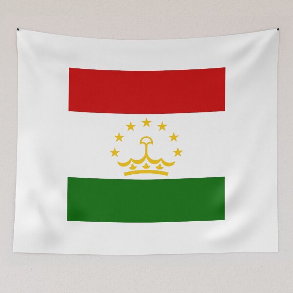 Item preview, Tajikistan National Flag Clean Design designed and sold by NTGUILTY.