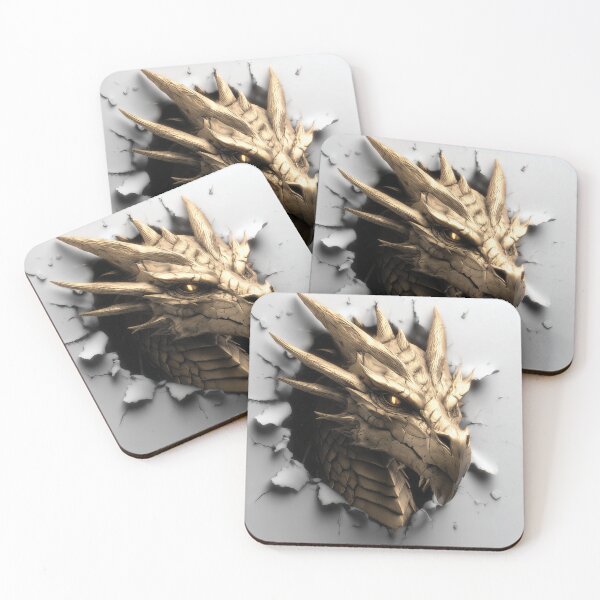 Item preview, Gold dragon page burst designed and sold by Faehound.