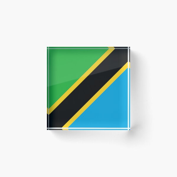 Item preview, Tanzania National Flag Vibrant Design designed and sold by NTGUILTY.