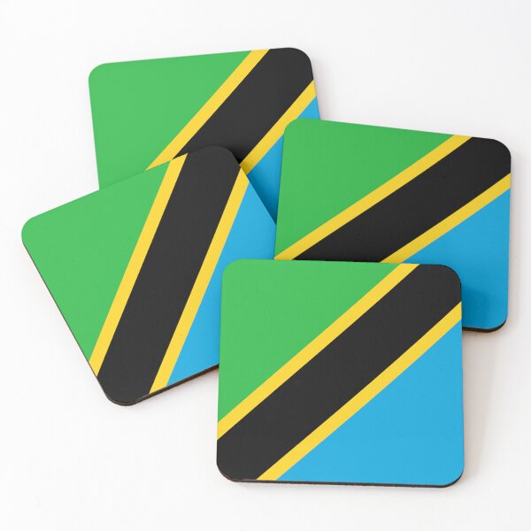 Item preview, Tanzania National Flag Vibrant Design designed and sold by NTGUILTY.