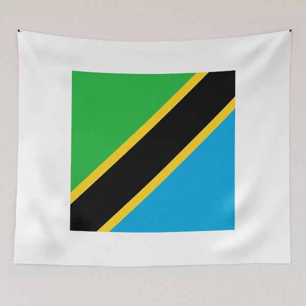 Item preview, Tanzania National Flag Vibrant Design designed and sold by NTGUILTY.