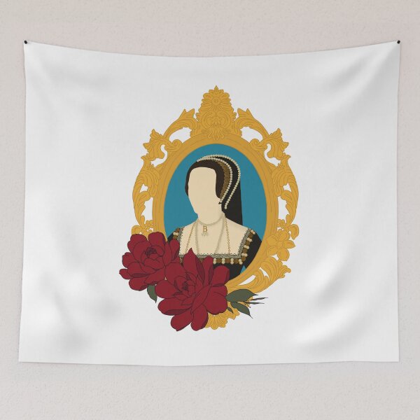 Item preview, Queen Tudor Anne Boleyn Golden Frame designed and sold by FreeOrca.