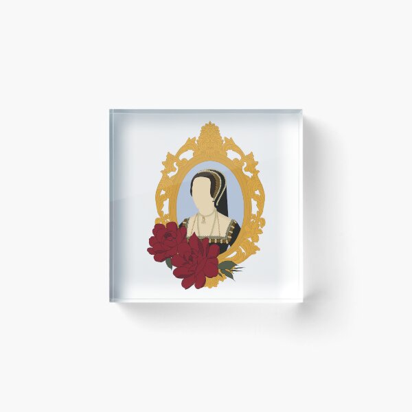 Item preview, Queen Tudor Anne Boleyn Golden Frame designed and sold by FreeOrca.