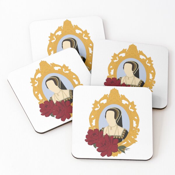 Item preview, Queen Tudor Anne Boleyn Golden Frame designed and sold by FreeOrca.