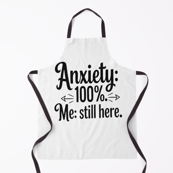 Item preview, Anxiety – Honest Mental Health Art Print designed and sold by GoxyVision.