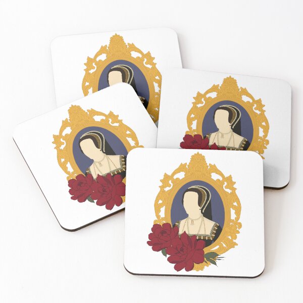 Item preview, Queen Tudor Anne Boleyn Golden Frame designed and sold by FreeOrca.