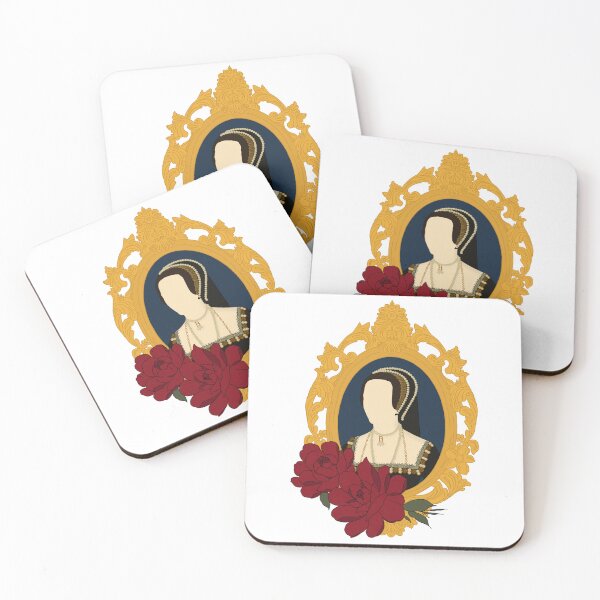Item preview, Queen Tudor Anne Boleyn Golden Frame designed and sold by FreeOrca.
