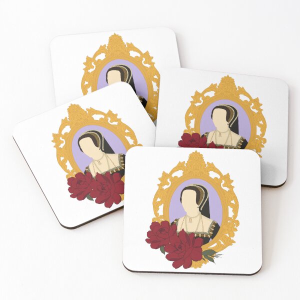 Item preview, Queen Tudor Anne Boleyn Golden Frame designed and sold by FreeOrca.