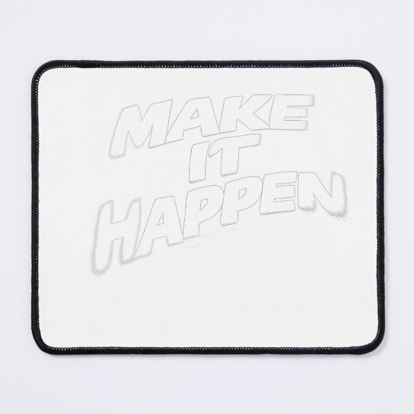 Item preview, Make It Happen – Glitch Bold Typography designed and sold by artcultreone.