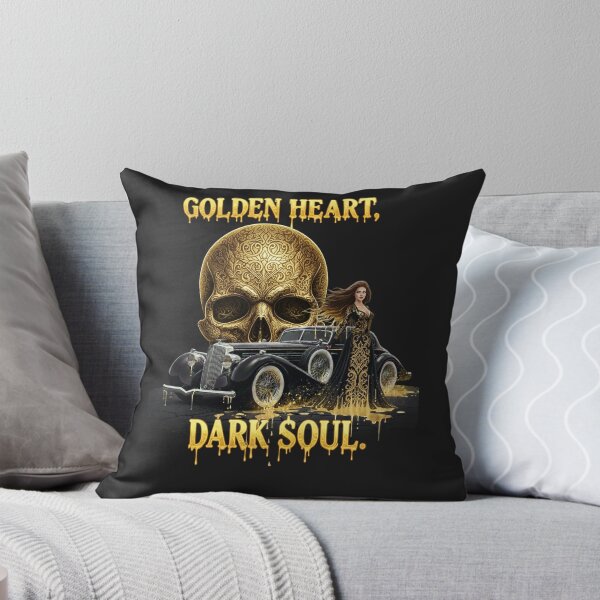 Item preview, Golden Heart, Dark Soul - Vintage Noir Luxury designed and sold by KawisStarr.