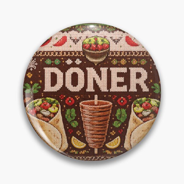 Item preview, Doner kebab, cool knitting pattern designed and sold by Mauswohn.
