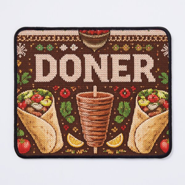 Item preview, Doner kebab, cool knitting pattern designed and sold by Mauswohn.