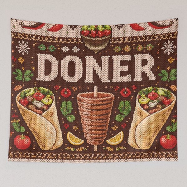 Item preview, Doner kebab, cool knitting pattern designed and sold by Mauswohn.