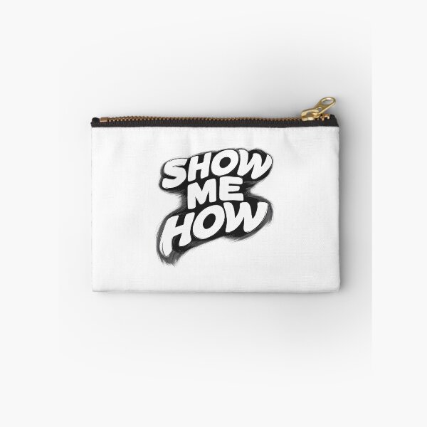 Item preview, Show Me How – Blurred Experimental Typography designed and sold by artcultreone.