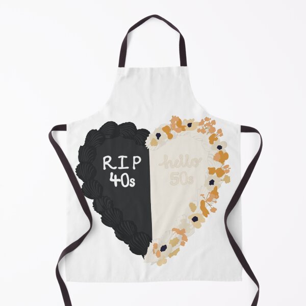 Item preview, RIP 40s Hello 50s Birthday Cake designed and sold by FreeOrca.