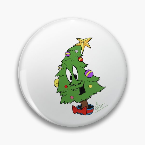 Item preview, Cartoon christmas tree designed and sold by Pittstop.