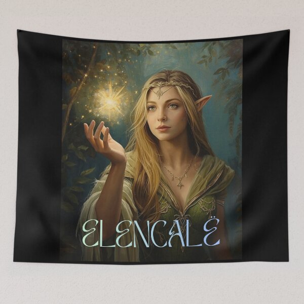 Item preview, ELENCALË — Starlight of the Elves designed and sold by DABIORA.