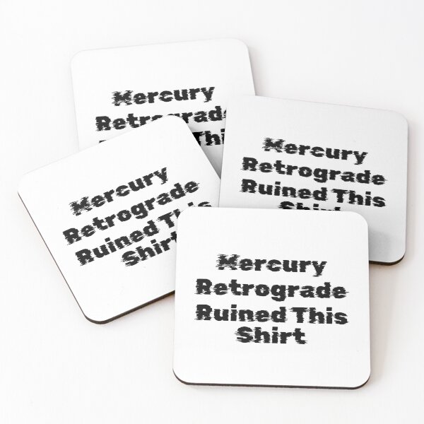 Item preview, Mercury Retrograde Ruined This Shirt designed and sold by Ninjacatoff.