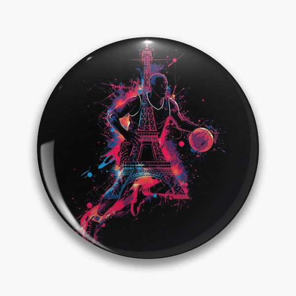 Item preview, Tower  Paris,basketball siluete  designed and sold by SportThreadz.