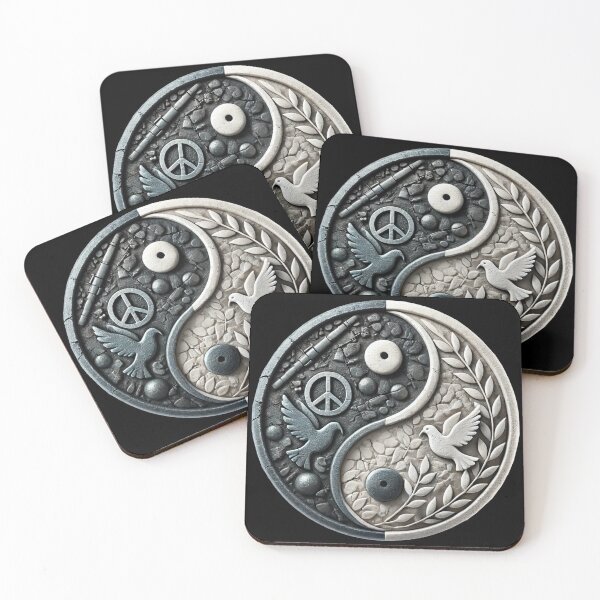 Item preview, Yin Yang – War And Peace designed and sold by snoWorkshop.