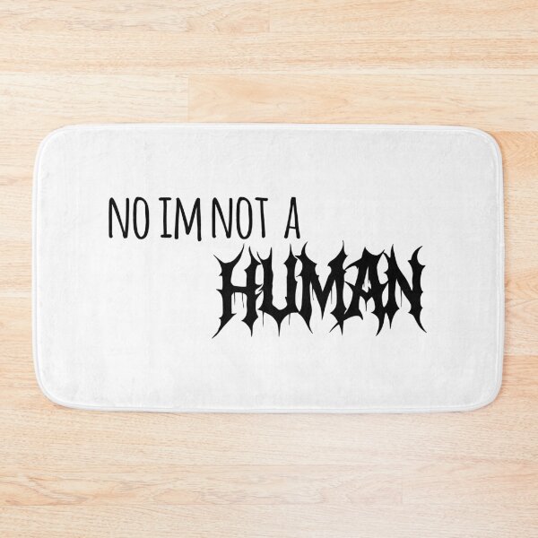 Item preview, no im not a human metal font designed and sold by HerrArqan ⭐️⭐️⭐️⭐️.