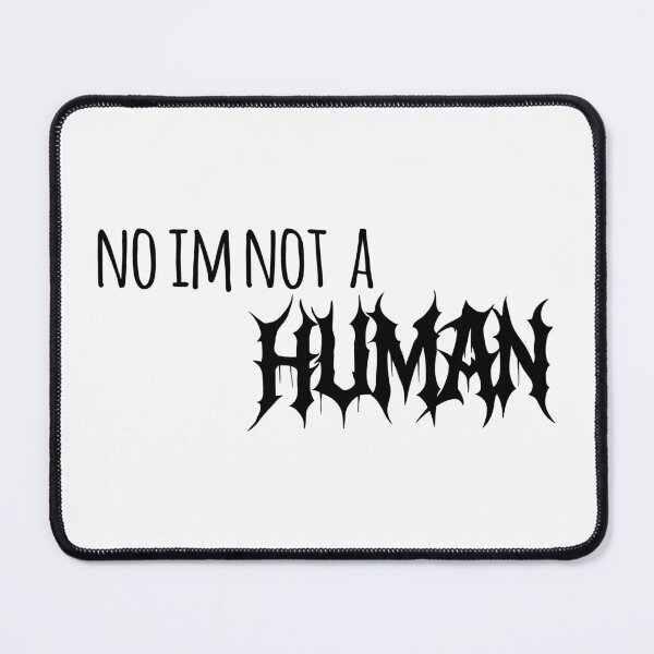 Item preview, no im not a human metal font designed and sold by HerrArqan ⭐️⭐️⭐️⭐️.