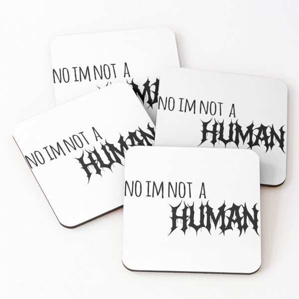 Item preview, no im not a human metal font designed and sold by HerrArqan ⭐️⭐️⭐️⭐️.