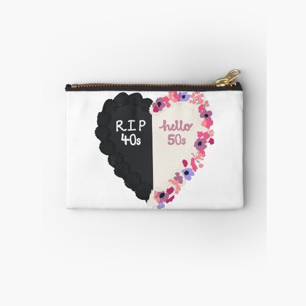 Item preview, RIP 40s Hello 50s Birthday Cake designed and sold by FreeOrca.