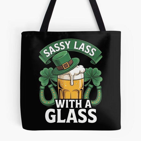Item preview, St. Patricks Day Funny Shamrock Drinking designed and sold by sterabamineh.
