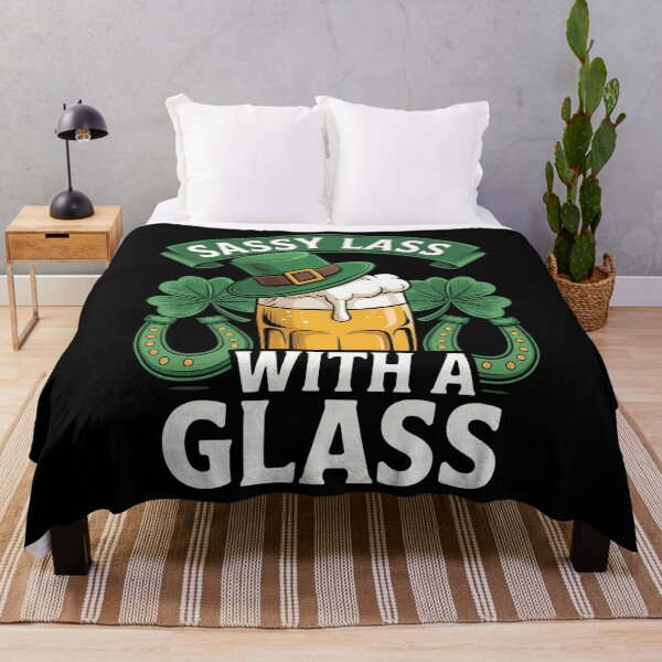 Item preview, St. Patricks Day Funny Shamrock Drinking designed and sold by sterabamineh.