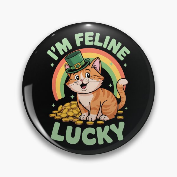 Item preview, St. Patricks Day Funny Leprechaun Irish Cat designed and sold by sterabamineh.