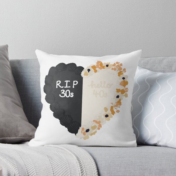 Item preview, RIP 30s Hello 40s Birthday Cake designed and sold by FreeOrca.
