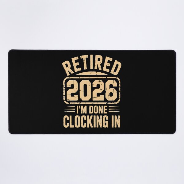 Item preview, retired - retirement - retirement gift - retired 2026 - retirement 2026 - out of office - permanent vacation - earned it designed and sold by JansenGS.
