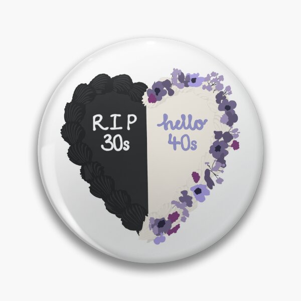 Item preview, RIP 30s Hello 40s Birthday Cake designed and sold by FreeOrca.