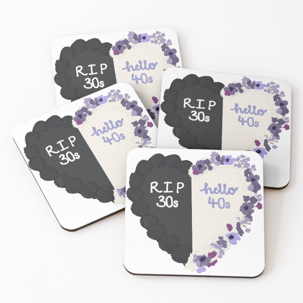 Item preview, RIP 30s Hello 40s Birthday Cake designed and sold by FreeOrca.