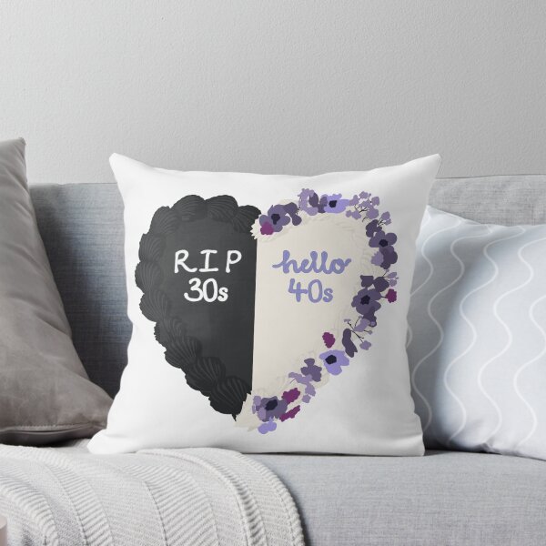 Item preview, RIP 30s Hello 40s Birthday Cake designed and sold by FreeOrca.