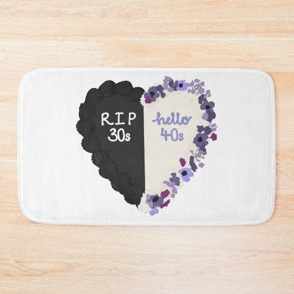 Item preview, RIP 30s Hello 40s Birthday Cake designed and sold by FreeOrca.