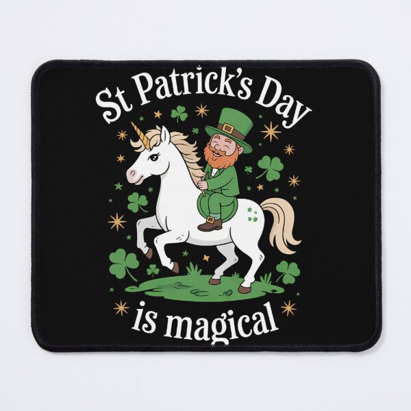 Item preview, St. Pattys Day St Patricks Day  Unicorn Leprechaun designed and sold by sterabamineh.