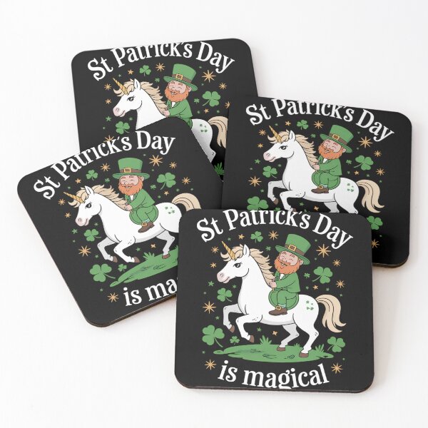 Item preview, St. Pattys Day St Patricks Day  Unicorn Leprechaun designed and sold by sterabamineh.