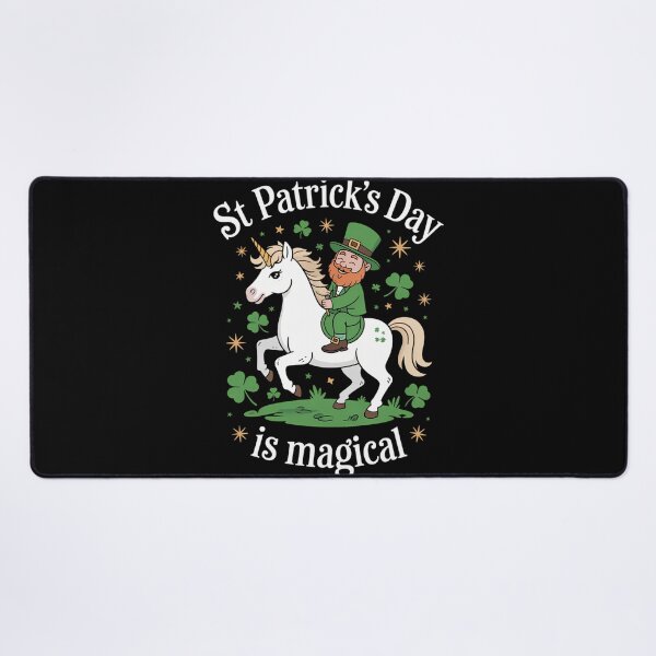 Item preview, St. Pattys Day St Patricks Day Unicorn Leprechaun designed and sold by sterabamineh.