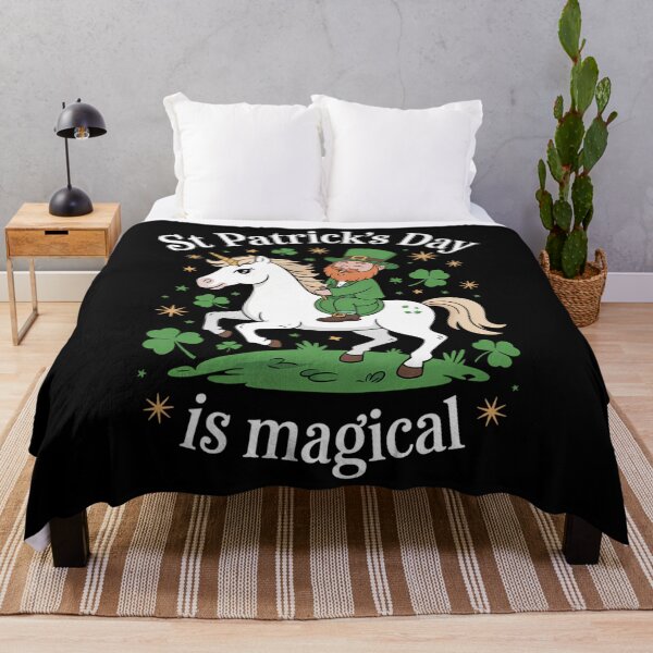 Item preview, St. Pattys Day St Patricks Day  Unicorn Leprechaun designed and sold by sterabamineh.