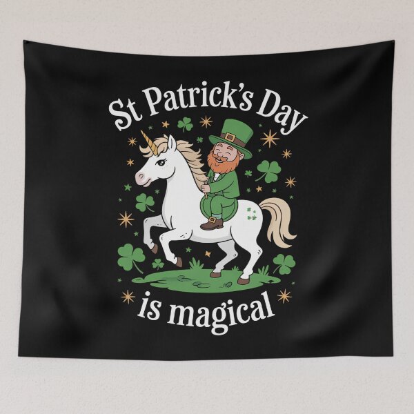 Item preview, St. Pattys Day St Patricks Day  Unicorn Leprechaun designed and sold by sterabamineh.