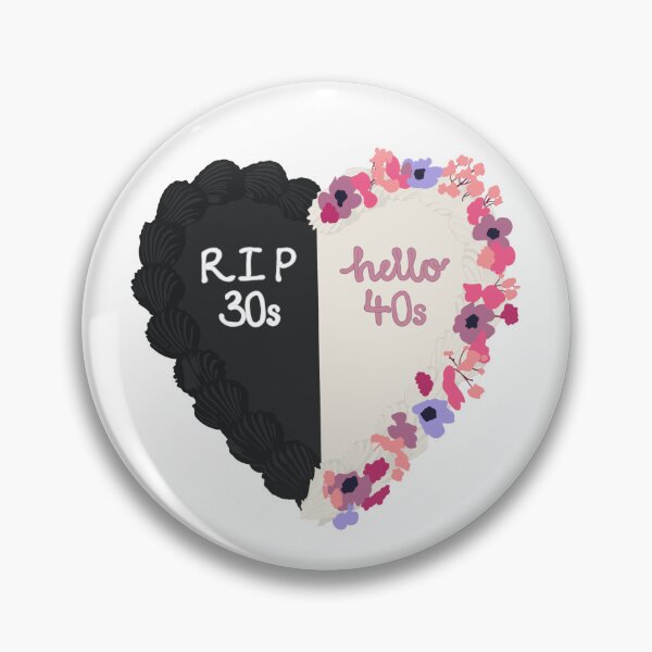 Item preview, RIP 30s Hello 40s Birthday Cake designed and sold by FreeOrca.