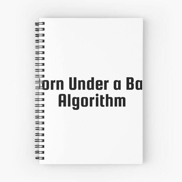 Item preview, Born Under a Bad Algorithm designed and sold by Ninjacatoff.