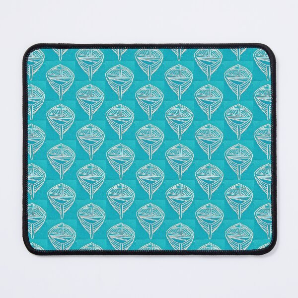Item preview, turquoise boat designed and sold by Pebbles on the Beach.
