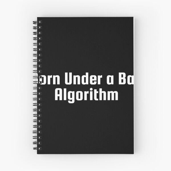 Item preview, Born Under a Bad Algorithm designed and sold by Ninjacatoff.