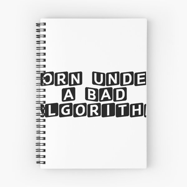 Item preview, Born Under a Bad Algorithm designed and sold by Ninjacatoff.