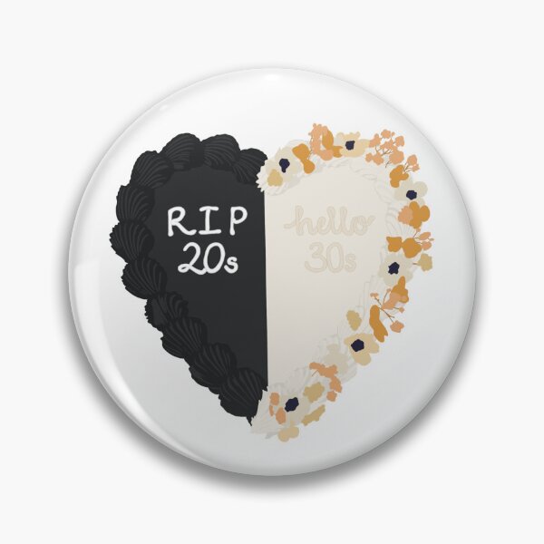 Item preview, RIP 20s Hello 30s Birthday Cake designed and sold by FreeOrca.