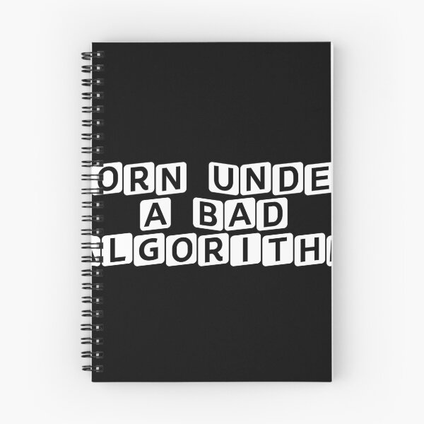 Item preview, Born Under a Bad Algorithm designed and sold by Ninjacatoff.